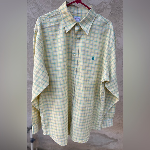 NW Brooks Brothers 346 Original Polo Shirt 💯 Cotton Sz L